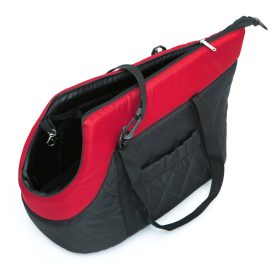   Plastična torba za prevoz Hobbydog sive barve S 20 cm x 22 cm x 36 cm