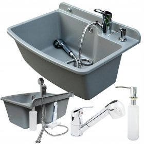 ZLEWOZMYWAK ZA KUHINJO Z BREZPLAČNO DOZIRNO PIPE