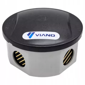    VIANO Quattro-Pro – ultrazvočni odganjalec glodalcev, kun, podgan in miši s 360° pokritostjo in IP44 zaščito