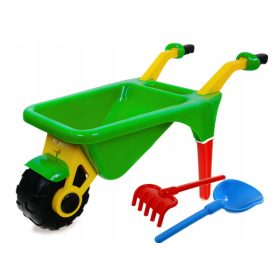   BARRORROW Samokolnica za otroke s širokimi kolesi in ergonomičnimi ročaji