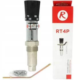    Regulator vleka Regulus RT4P 3/4" za kotle na drva, premog in koks