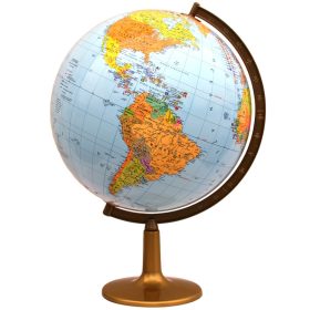 Globus 420 mm POLITIČNI + zastave + časovni pasovi