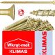 Mizarski vijaki za les KMWHT 6x140 mm TORX 100 kos