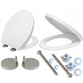 WC Deska Estiva 11, bel polipropilen