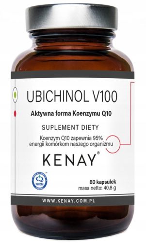Ubichinol - Najmočnejši Koenzim Q10, Japonska Kaneka, 100 mg, 60 kapsul