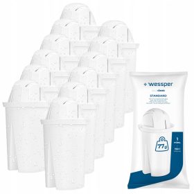    Filtrirni vložek za vrč Wessper AquaClassic Standard, 12 kos.