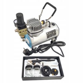 Zračna čopič TG138 s kompresorjem Magma TC-20C 0 l 3 bar