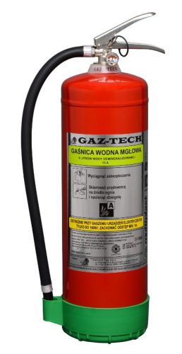Gasilni aparat za vodo in meglo GWM-6x A 6 kg INOX