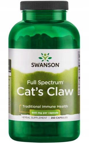Kapsule Cat's Claw – Naravni Podpornik Imunskega Sistema, 250 kapsul