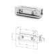 Elektromagnetni zapah Bira, Hartte S12UP - 12V AC/DC z zapisom spomina