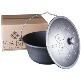  - LITOŽELEZNI LONEC 10,5l s POKROVOM - ES-ER