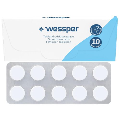 istilne tablete za kavne aparate Wessper CleanOil - 10 x 2g
