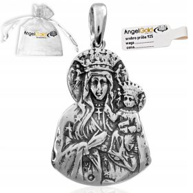   SLOVENIAN NAME: SREBRNA MEDALJA MATERE BOŽJE IZ ČENSTOHOVSKE, SREBRO 925