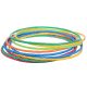 HULA HOP 60 cm kodrasti hujšanje 10 MIX COLOR