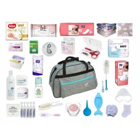 Layette TORBA za novorojenčka in mamico v bolnišnico