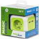GreenBlue razdelilnik MagicCube GB118, 4 vtičnice, 1,4 m, zelen