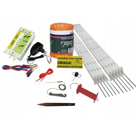   Električni pastir za živino - Komplet za varovanje krav, psov, konjev