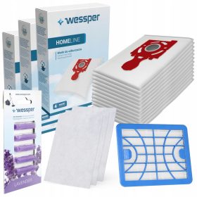 HomeLine vrečka za sesalnik 12 kosov