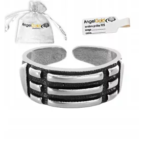 Srebrni prstan Atlanta 925 srebro graviranje