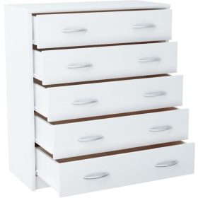 Komoda Matkam Julia 74 x 35 x 85 cm bela