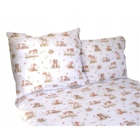   KOLORITNA OTROŠKA POSTELJNINA IZ BOMBAŽA 140x200cm + 1x 70X80 CM