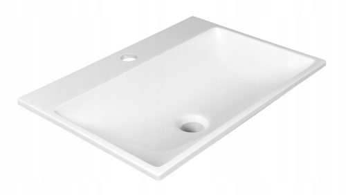 Umywalka Konglomerat Design Slim Plus 50x40 z powłoką NanoShine