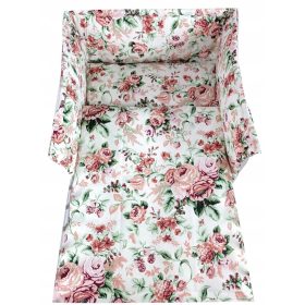   BOMBAŽNA POSTELJNINA ZA OTROKE 90x120 cm s ščitnikom + rjuha