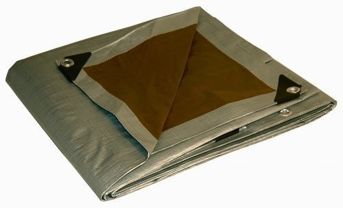 Vsestranska zaščitna ponjava proti dežju z UV filtrom in aluminijastimi očki