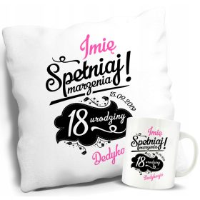   Darilo za 18 30 40 50 Rojstne Dneve - Luksuzna Podloga in Skodelica