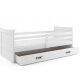 Postelja za otroke BMS Group RICO 97 x 205 cm bela