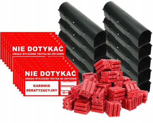 StrupX10 - Profesionalna Deratizacijska Krmilnica za Podgane in Miši