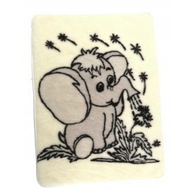 Volneni otroški koc SREČNI SLONČEK