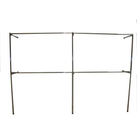 STOJALO ZA OBLAČILA ZA STENO 200 CM