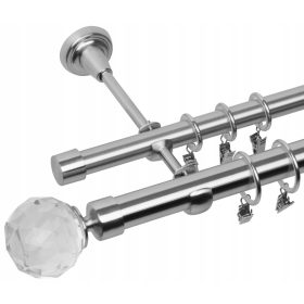  Dvojna karnisa 25 mm + 19 mm 200 cm