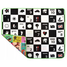 Humbi šahovnica in podloga iz pene Abeceda