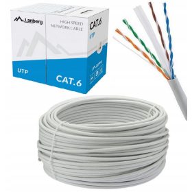   UTP KABEL CAT 6 LAN 50 m | Visokokakovosten internetni kabel Lanberg