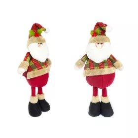 Božična figura Miklavža Escal 15x52 cm rdeča