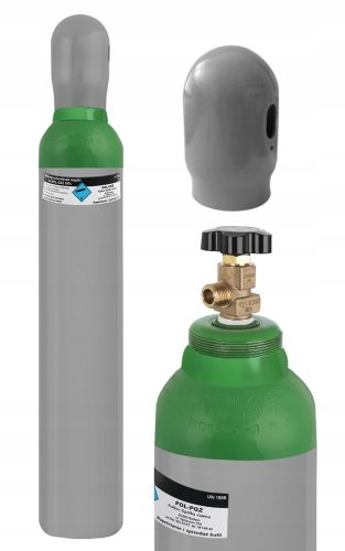 Polna jeklenka mešanica 8 litrov CO2-18% ARGON-82%