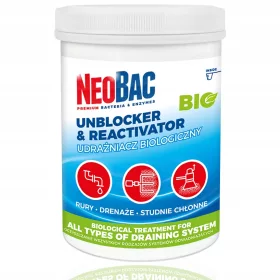 Biološki razgraditelj za drenažne sisteme, 1 kg, 100L