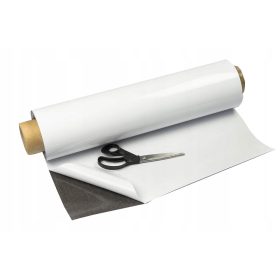   Magnetna tabla s samolepilnim belim PET suhomazljivim slojem 61 x 100 cm