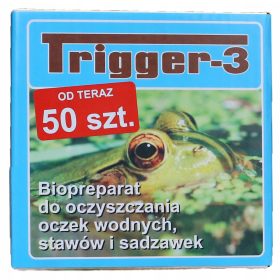 TRIGER-3 Biološki Pripravek za Ribnike 50 Vrečk