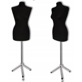 Univerzalna manekenka za ženske MONTIP črna