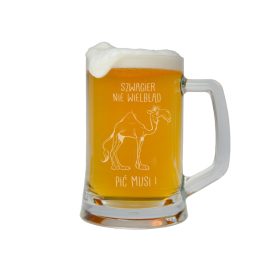 KVALITETNI PIVO KUFEL Z GRAVIRANJEM IMENA ZA BRATA, 500ml