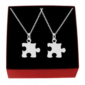 VERIGICA PRIJATELJSTVA PUZZEL SREBRNA 925 KOMPLET 2
