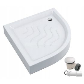 Polkrožna tuš kabina Vena Galero 80 x 80 cm