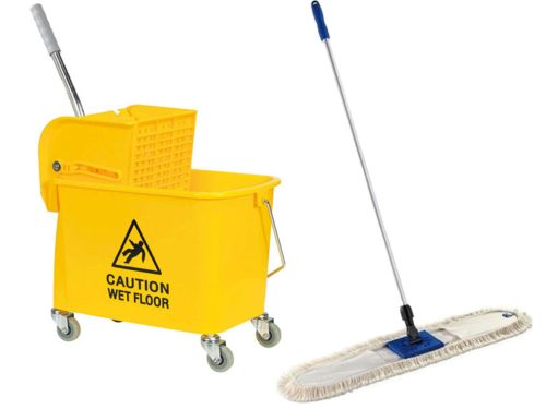 istilni voziček Kentucky 20L + mop 80 cm