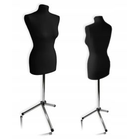   Maneken "Eleganca po meri" za ženske, univerzalni, s črnim korpuzom