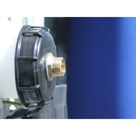   Nastavek za ventile 3/4 col z zunanjo GZ navojem na velikem čepu 1000 l