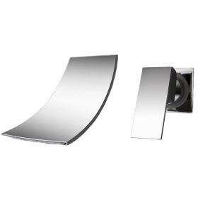   Pravokotna elegantna baterija za umivalnik z efektom slapa PDS Premium Exclusive