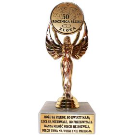   Darilo za 50. obletnico poroke - Marmorna statuetka za zlato obletnico poroke